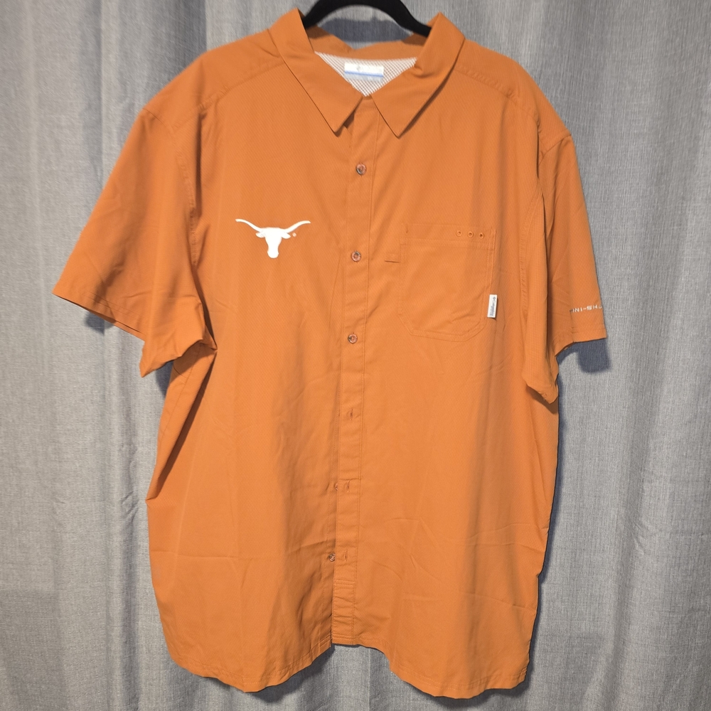 Columbia Men's Texas Longhorns Fishing Shirt